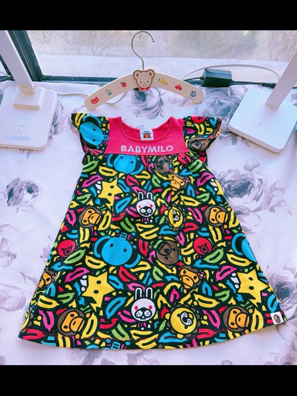 Bape girl dress size；90